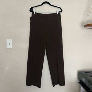 Aritzia Effortless Pants in Heather Rich Cocoa Brown — Size 10, Like New